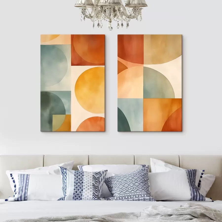 Wandbilder Geometrische Kreise m00732