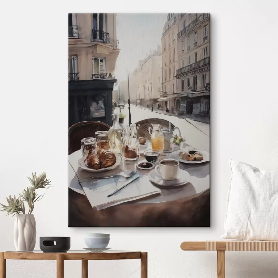 Wandbilder frühstück in Paris s45725