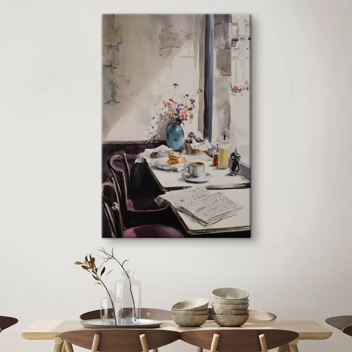 Wandbilder frühstück in Paris s45726