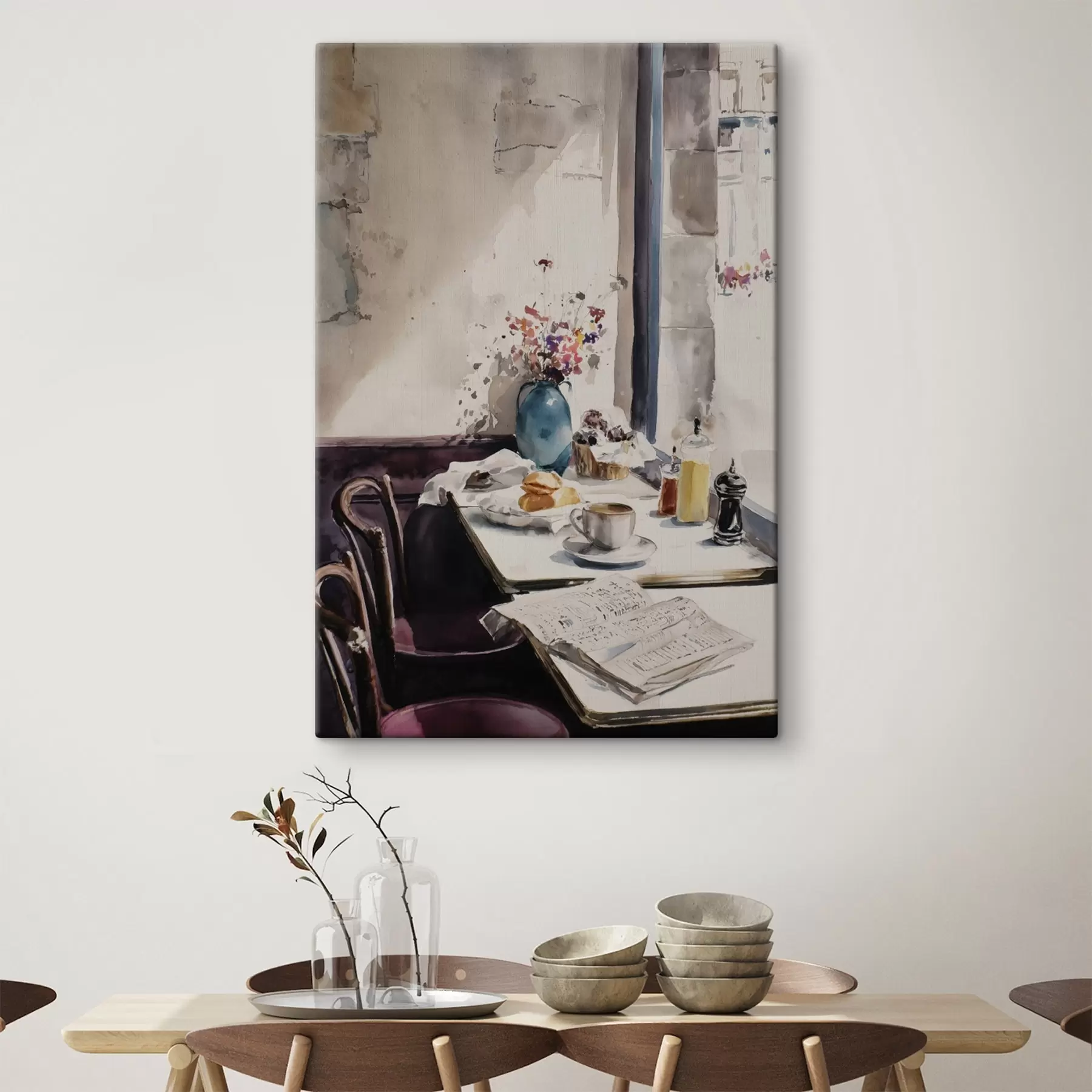 Wandbilder frühstück in Paris s45726