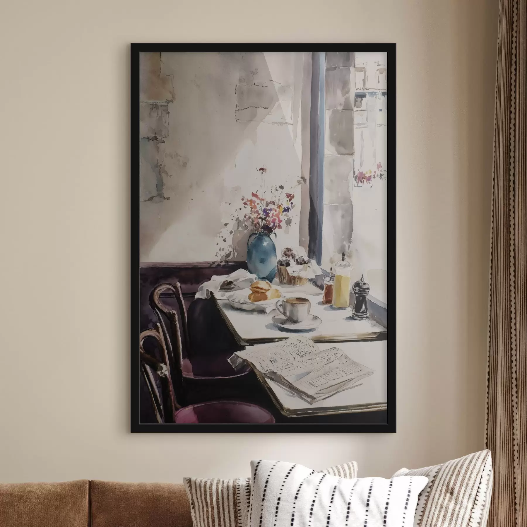 Fototapete frühstück in Paris f45726