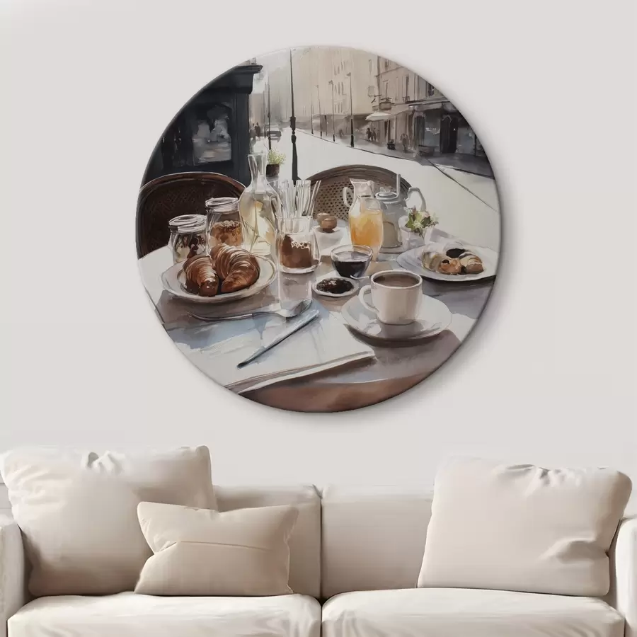 Wandbilder frühstück in Paris r45725