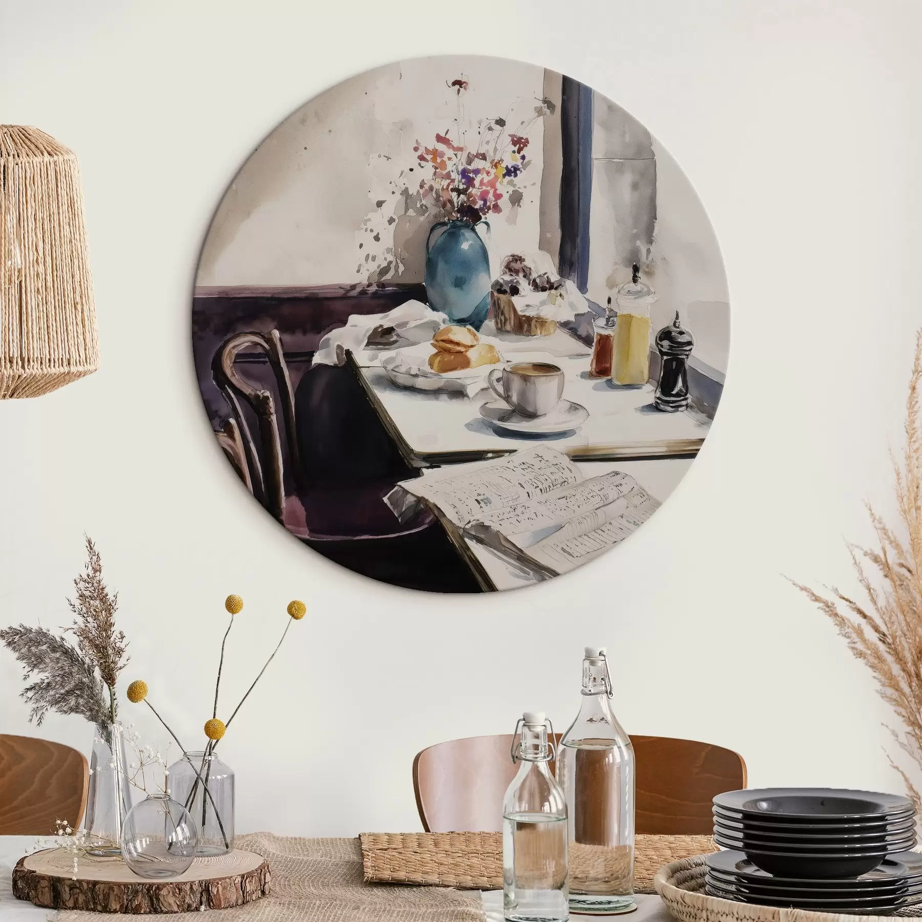 Wandbilder frühstück in Paris r45726