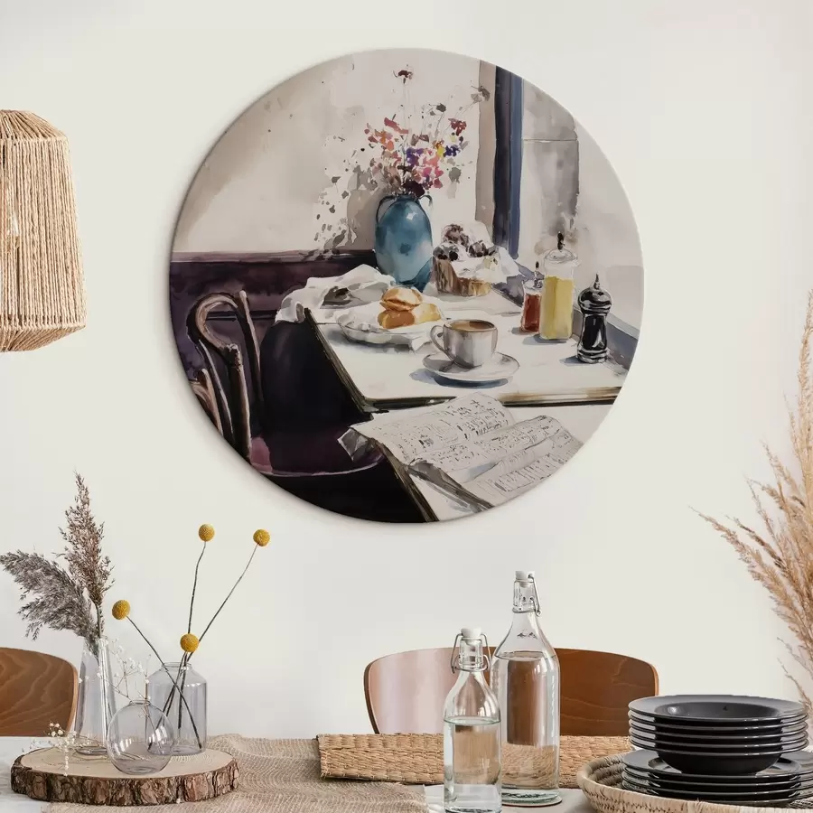 Wandbilder frühstück in Paris r45726