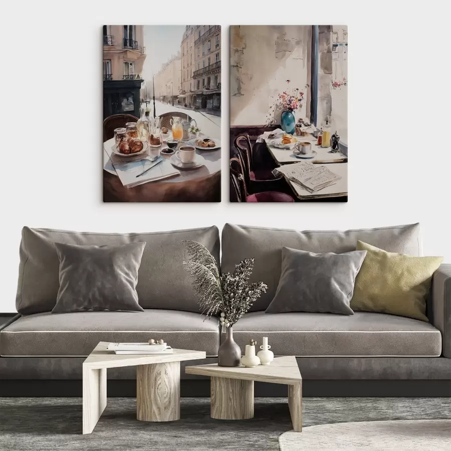 Wandbilder frühstück in Paris m00736