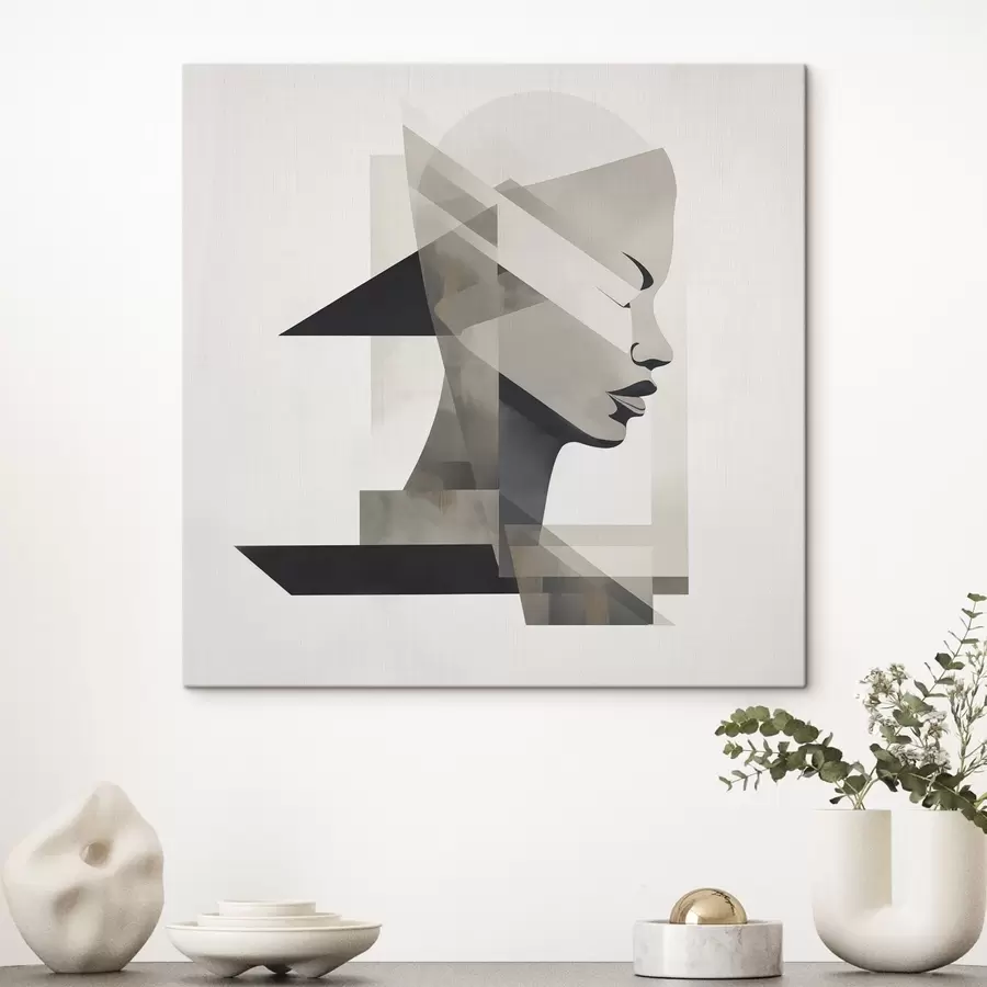 Wandbilder Abstraktes Porträt s45916