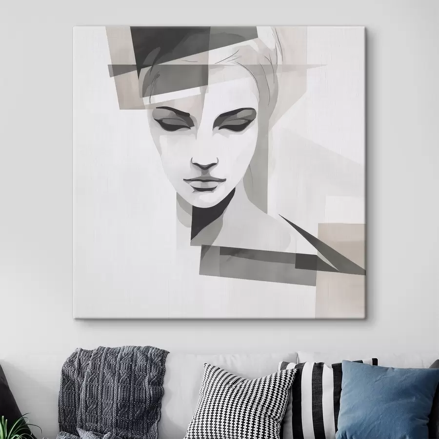 Wandbilder Abstraktes Porträt s45917