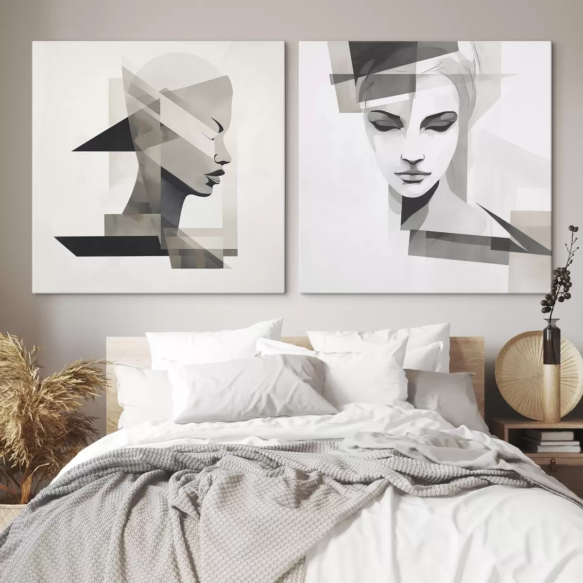 Wandbilder Abstraktes Porträt m00753