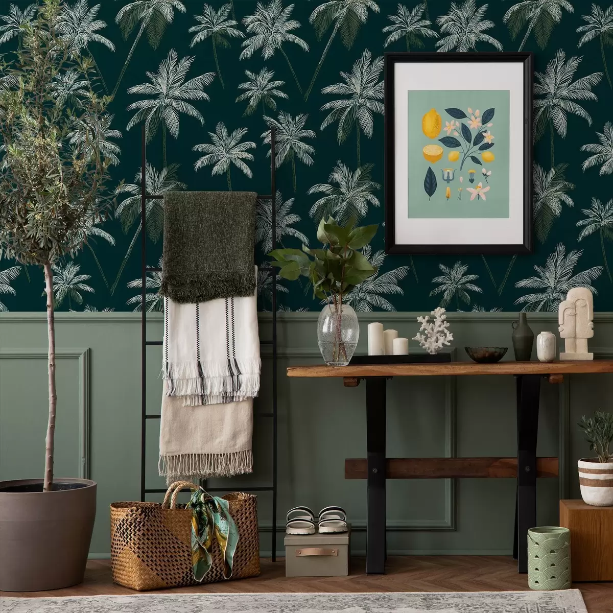 Tapete Palmen a00535