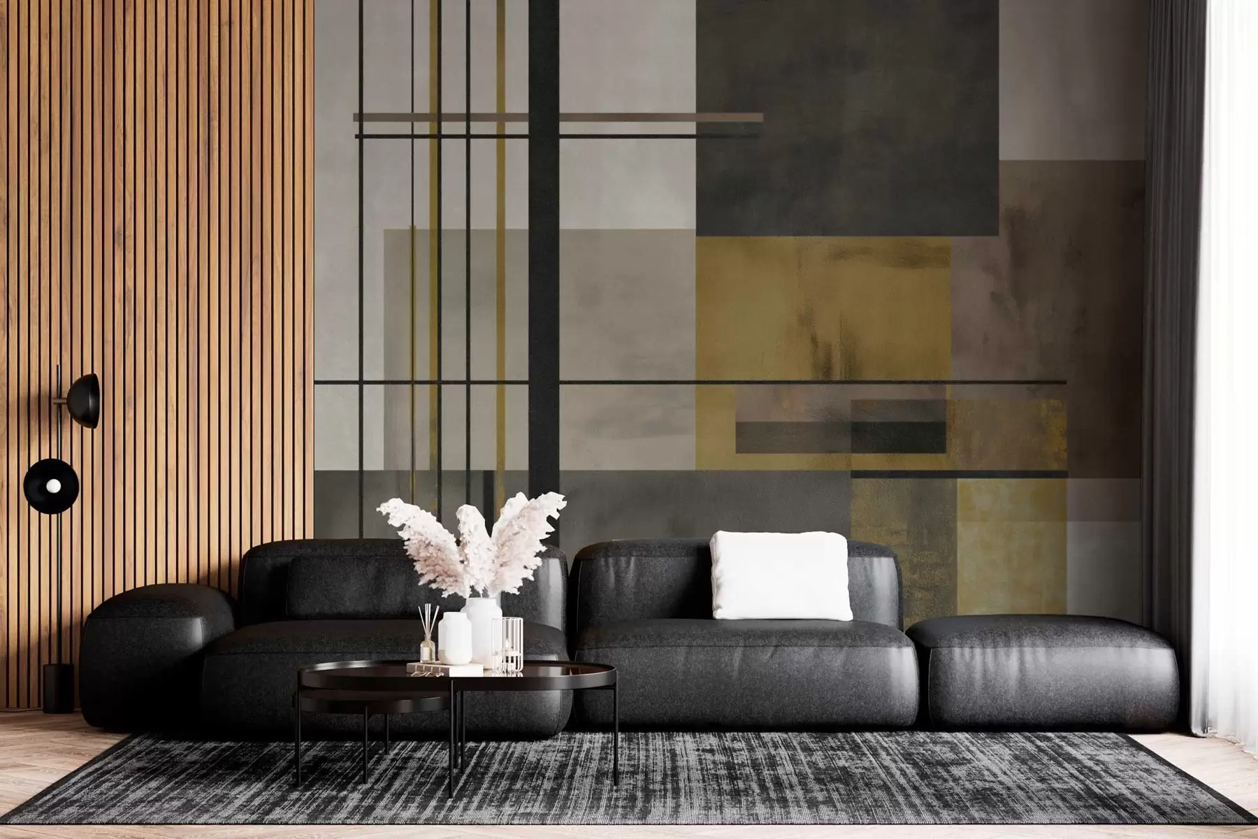 Fototapete abstrakte Geometrie w04502