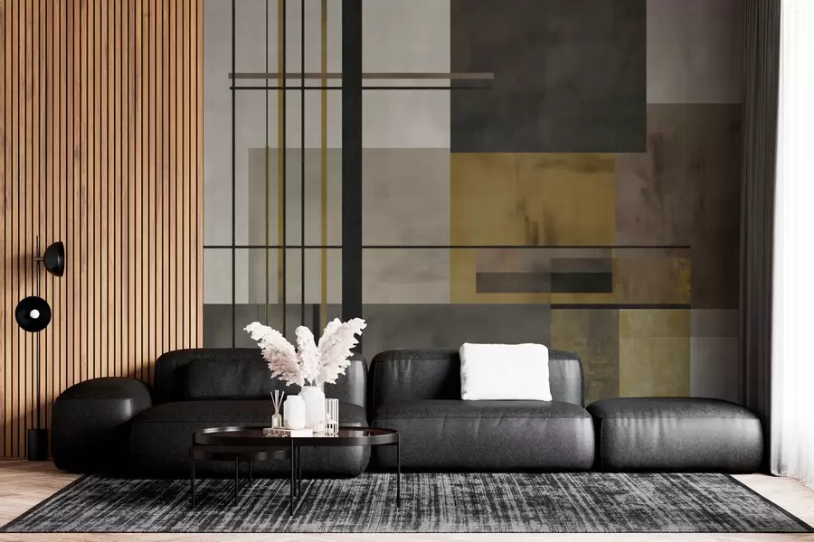 Fototapete abstrakte Geometrie w04502