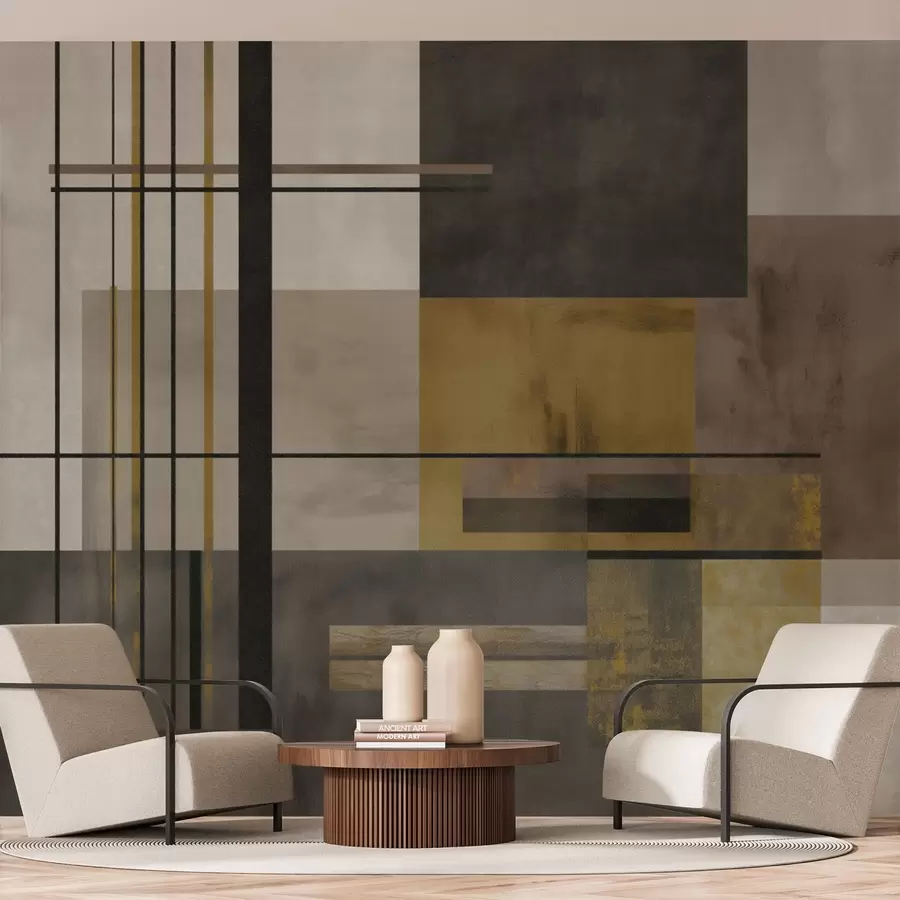 Fototapete abstrakte Geometrie w04502