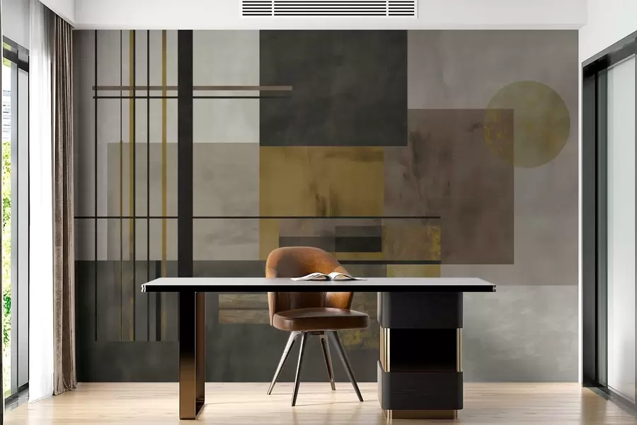 Fototapete abstrakte Geometrie w04502