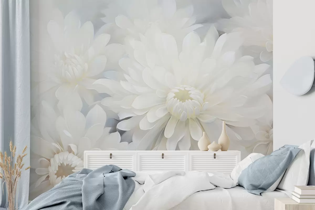 Fototapete Chrysanthemen w04596