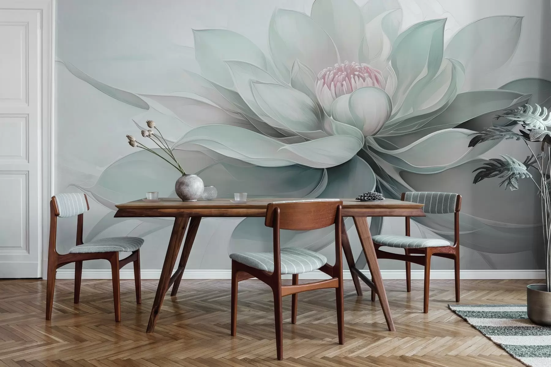 Fototapete Das Geheimnis der Blume w04563v2