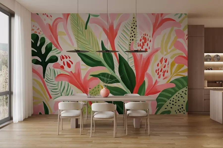 Fototapete Flug der Farben w04564