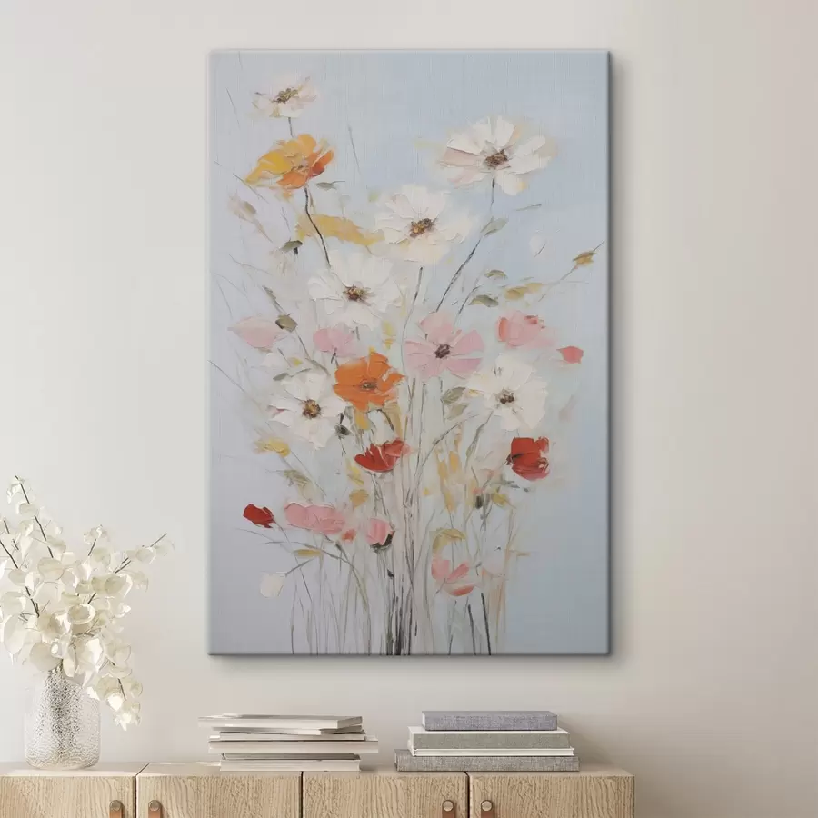 Wandbilder Zarte Blumen s45981