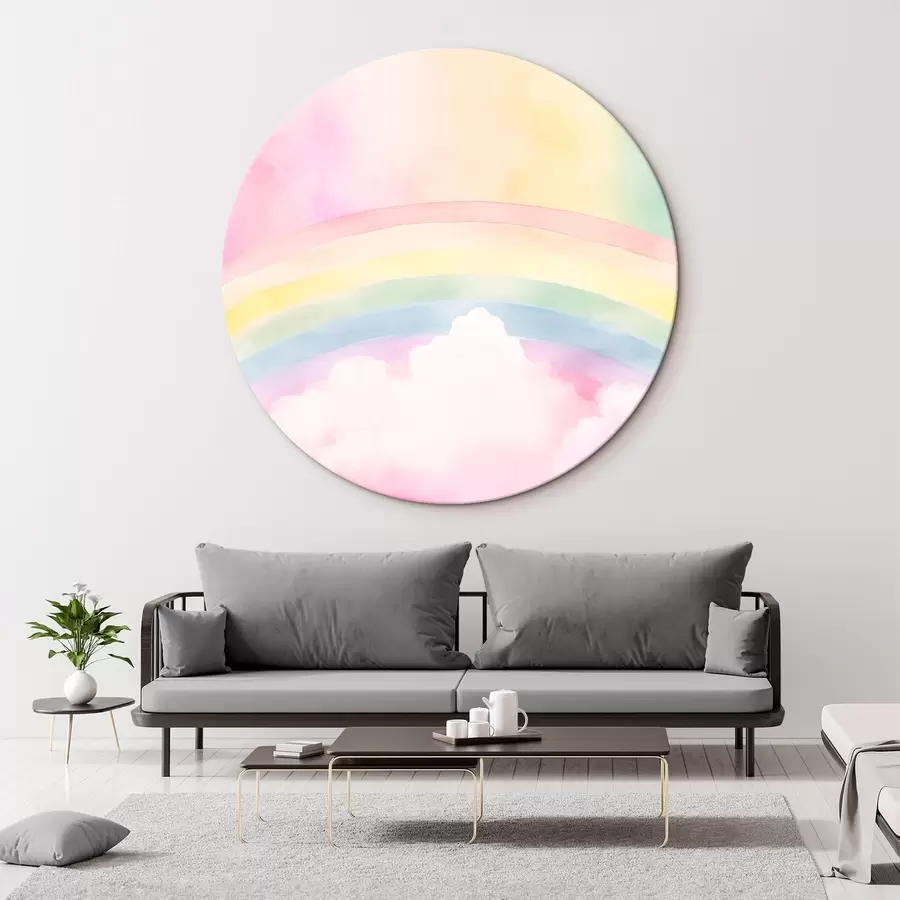 Wandbilder Regenbogenwolken r45954