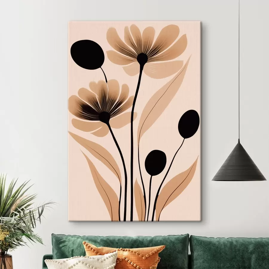 Wandbilder Abstrakte Blumen s45963