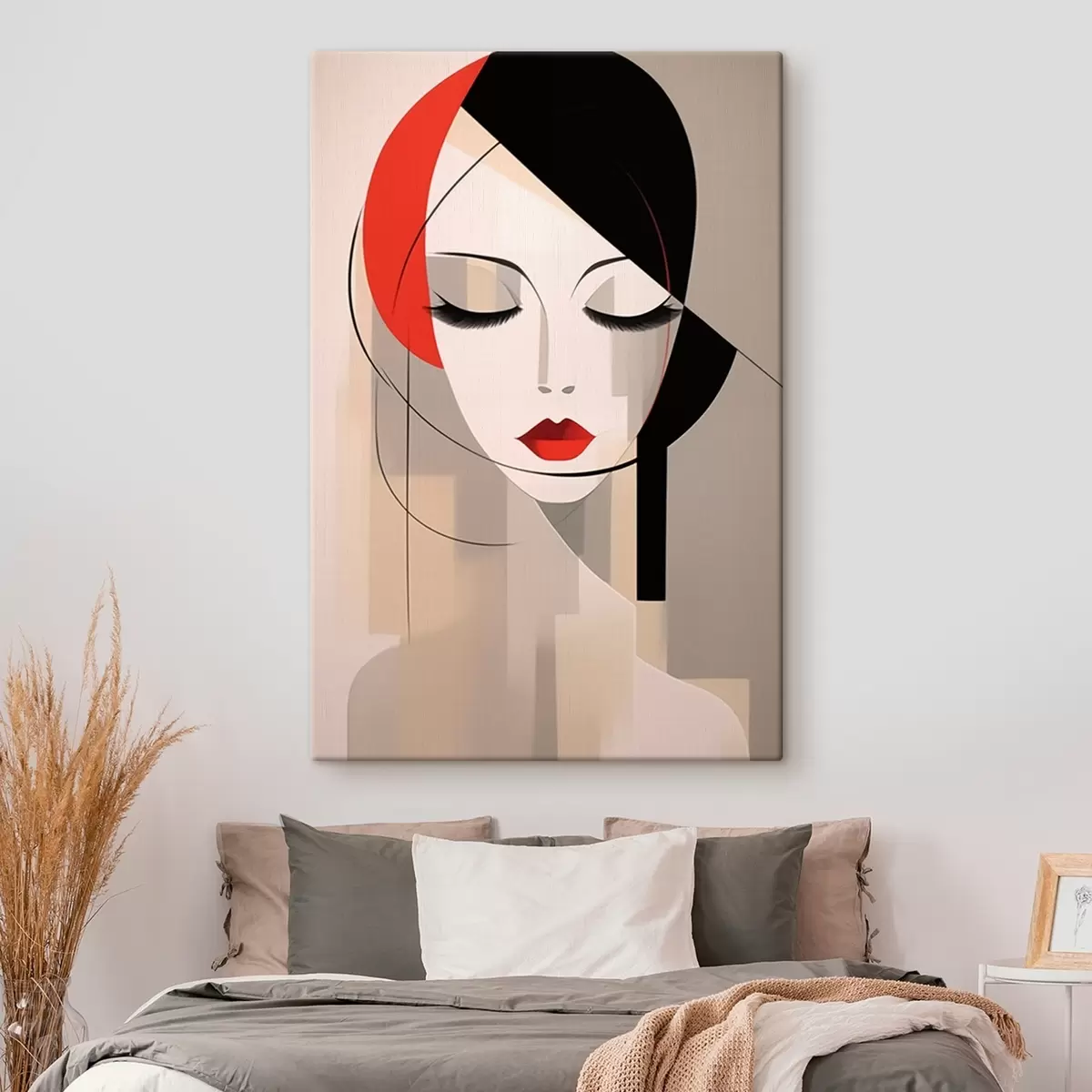 Wandbilder Abstraktes Frauenporträt s45965
