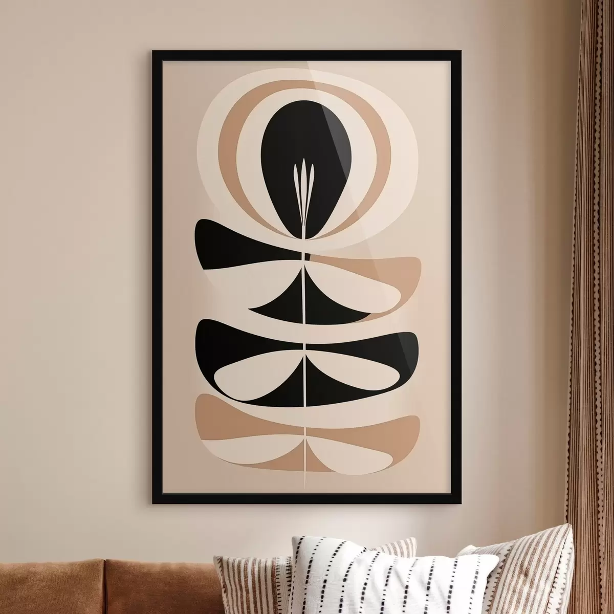 Poster Abstrakte Blume f45969