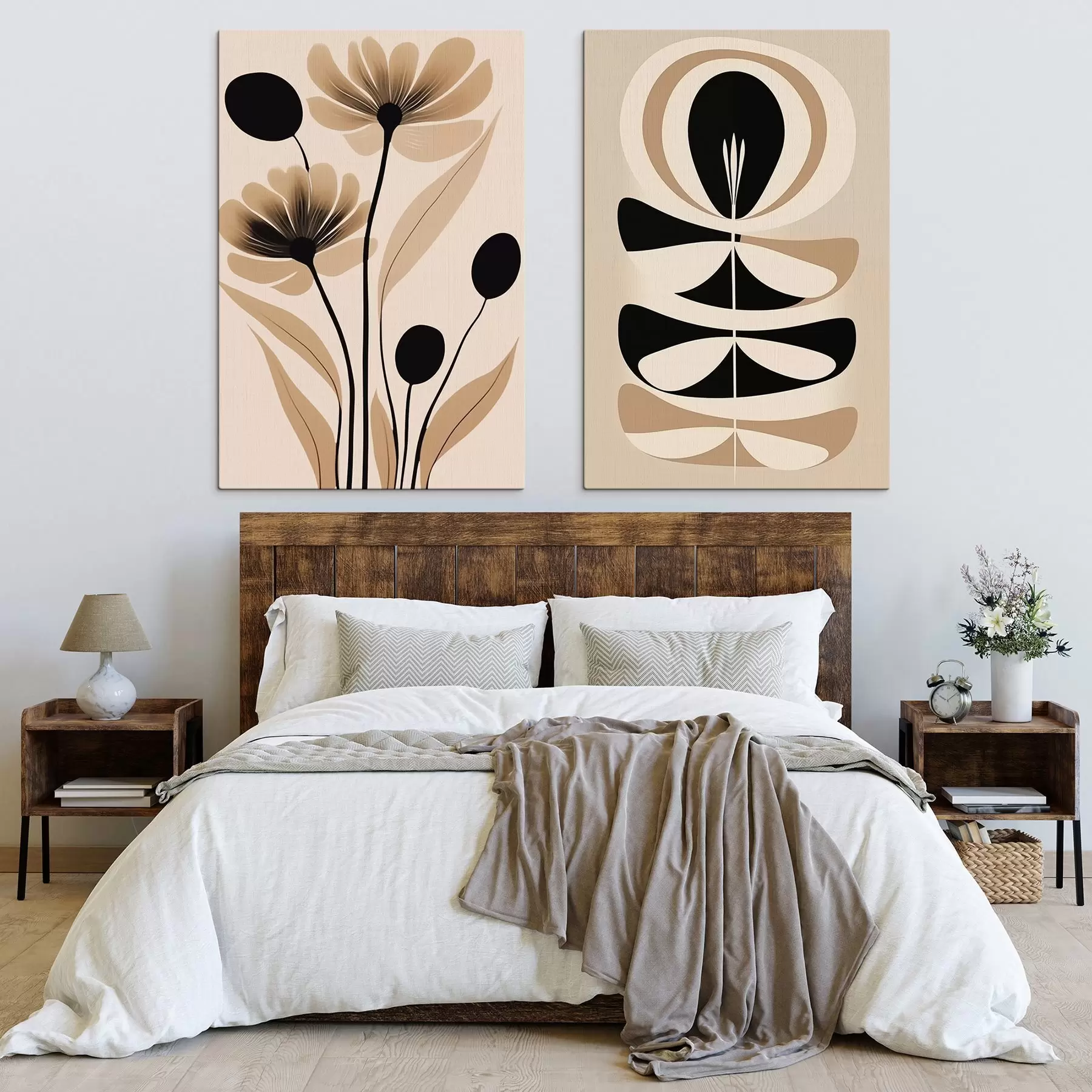 Wandbilder Abstrakte Blumen m00773