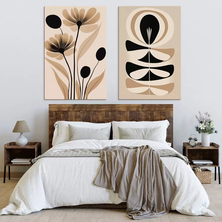 Wandbilder Abstrakte Blumen m00773