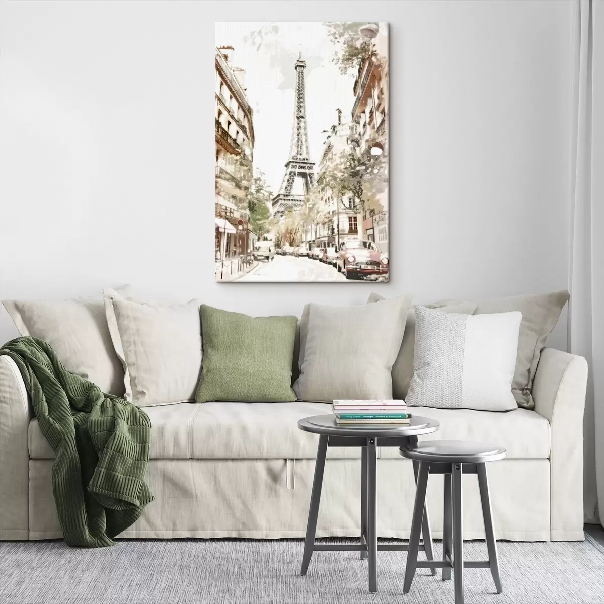 Wandbilder Bild von Paris, Malerei-Imitation s45668