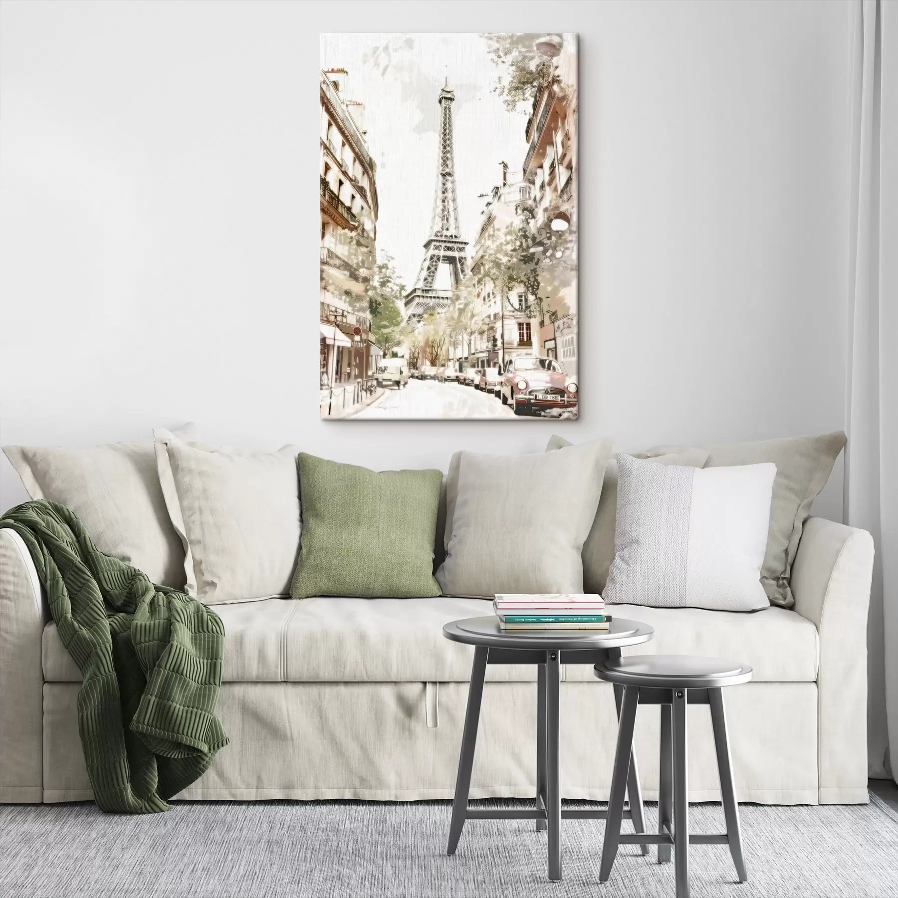 Wandbilder Bild von Paris, Malerei-Imitation s45668