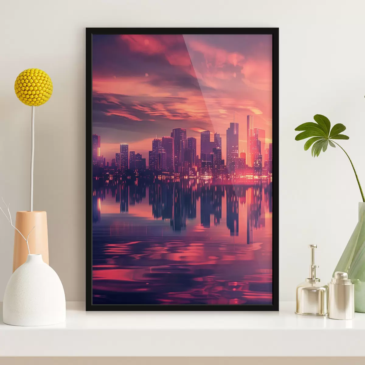 Poster Moderne Stadt f45657