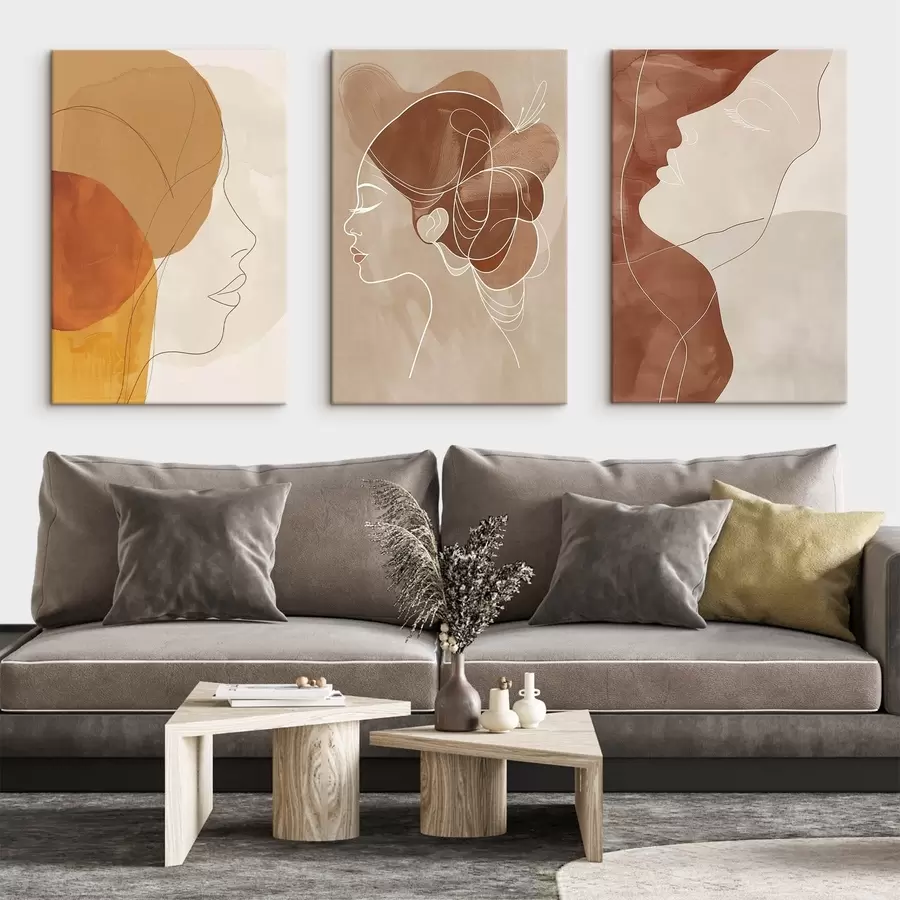 Wandbilder Abstraktion, Menschen, Mädchen m00783