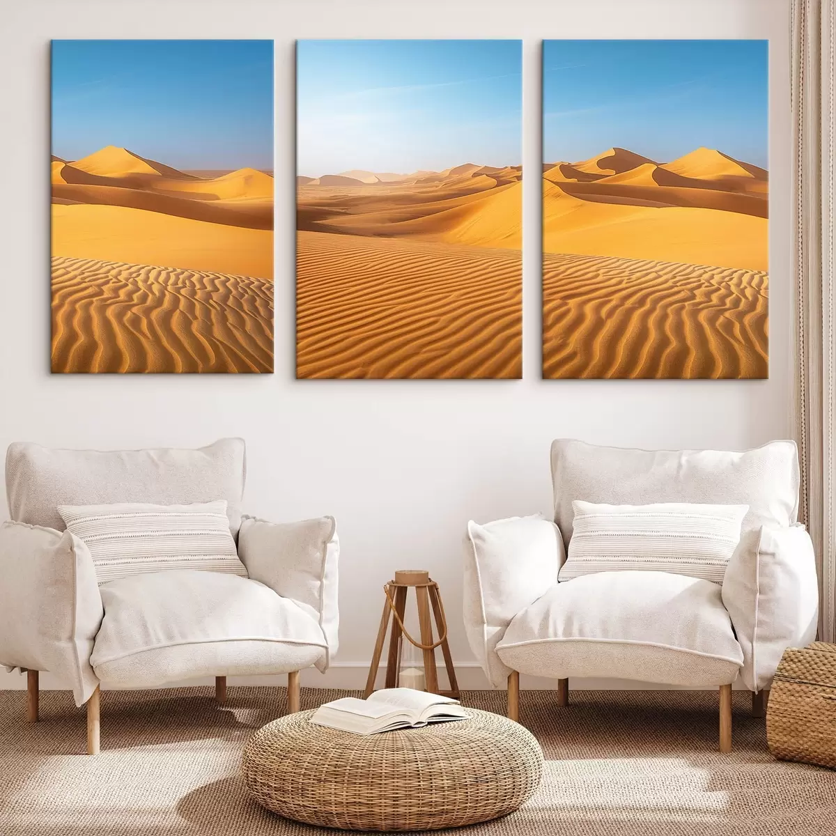 Wandbilder Blauer Himmel in der Wüste m00786