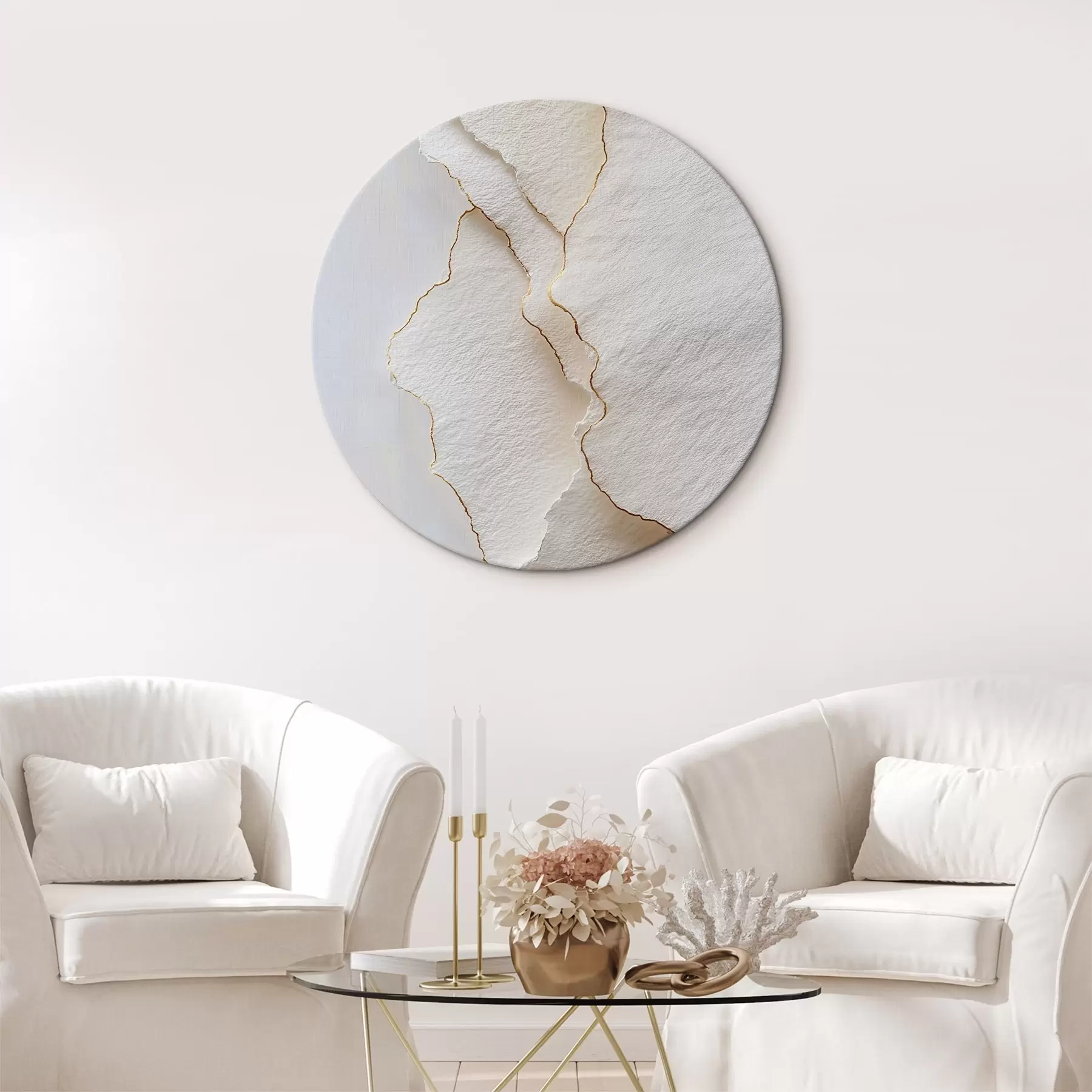 Wandbilder Leichtes Papier reißt mit einem feinen Rand r45884