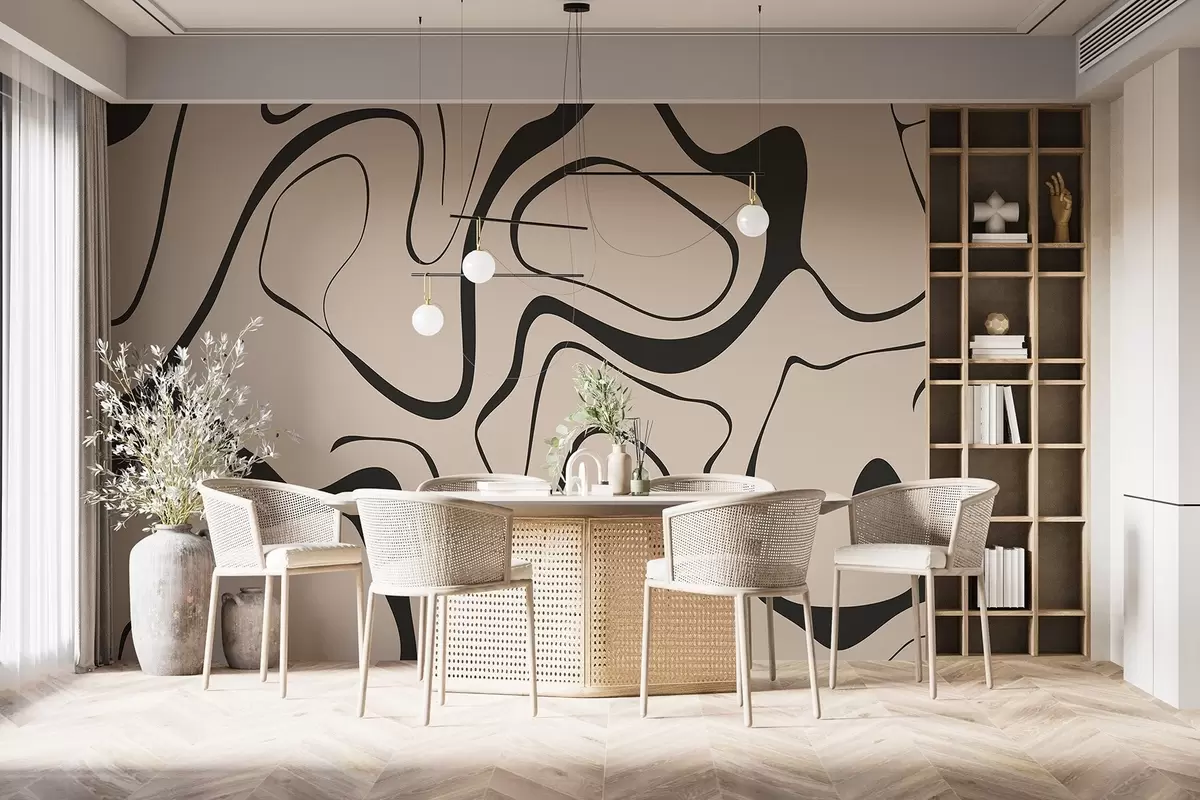 Fototapete Abstraktes Muster w04649