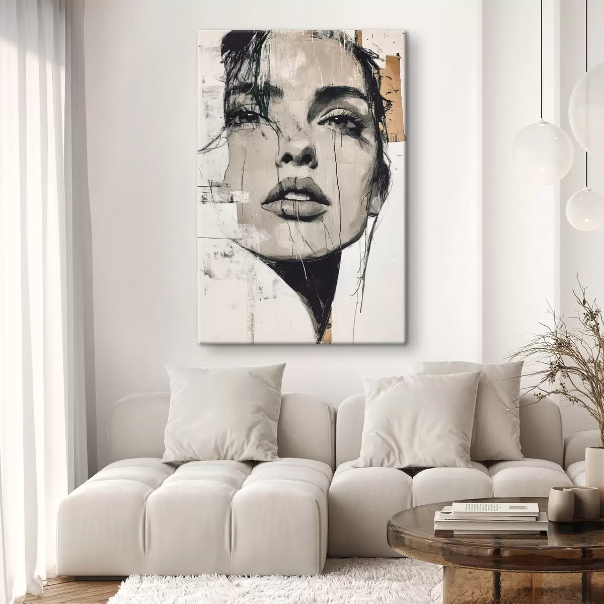 Wandbilder Porträt einer Frau s45778