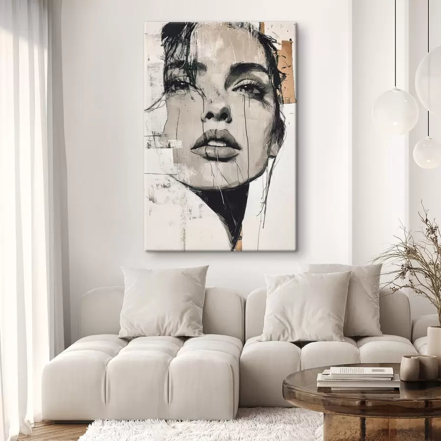 Wandbilder Porträt einer Frau s45778