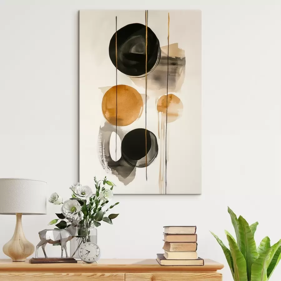 Wandbilder Abstrakte Kreise s45779