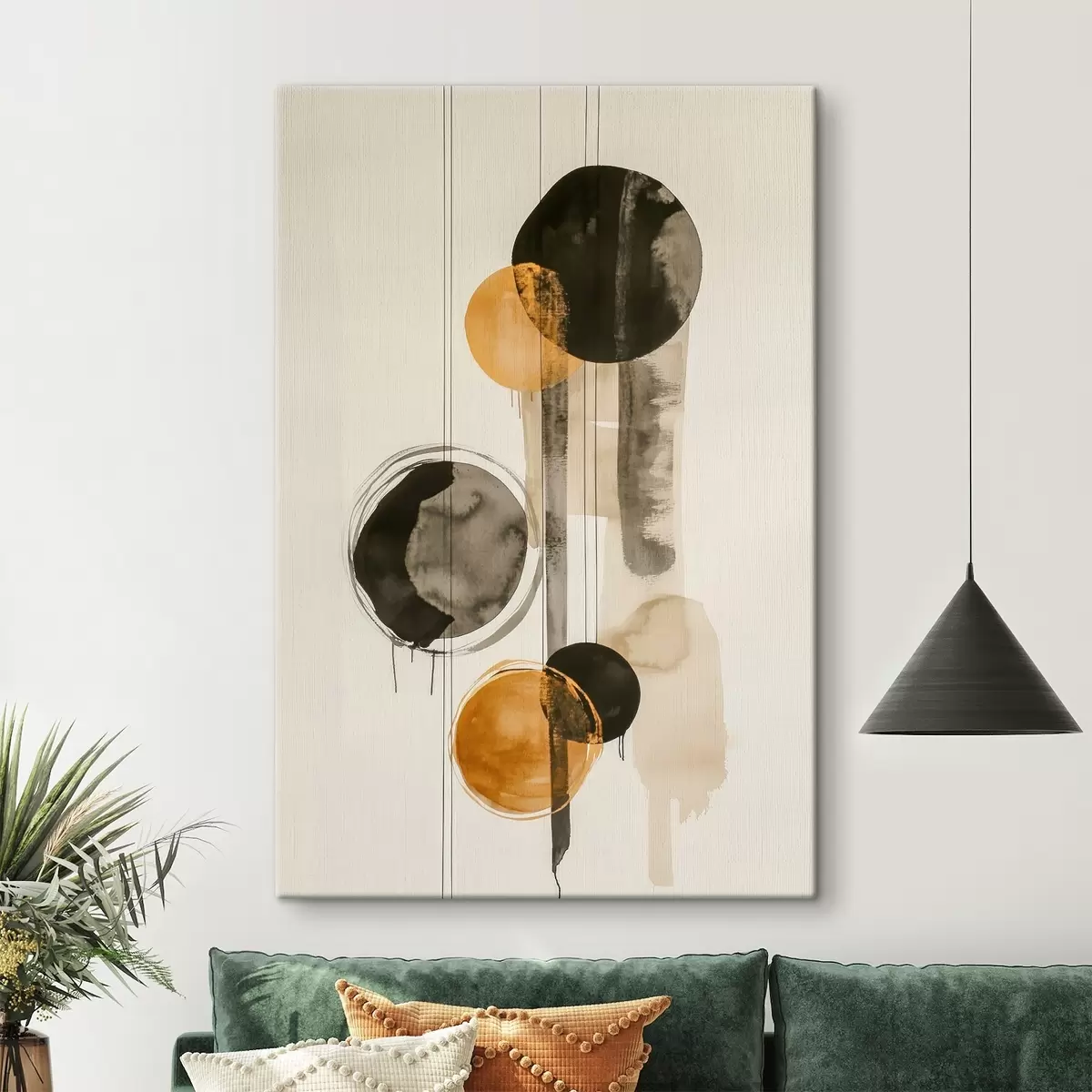 Wandbilder Abstrakte Kreise s45780