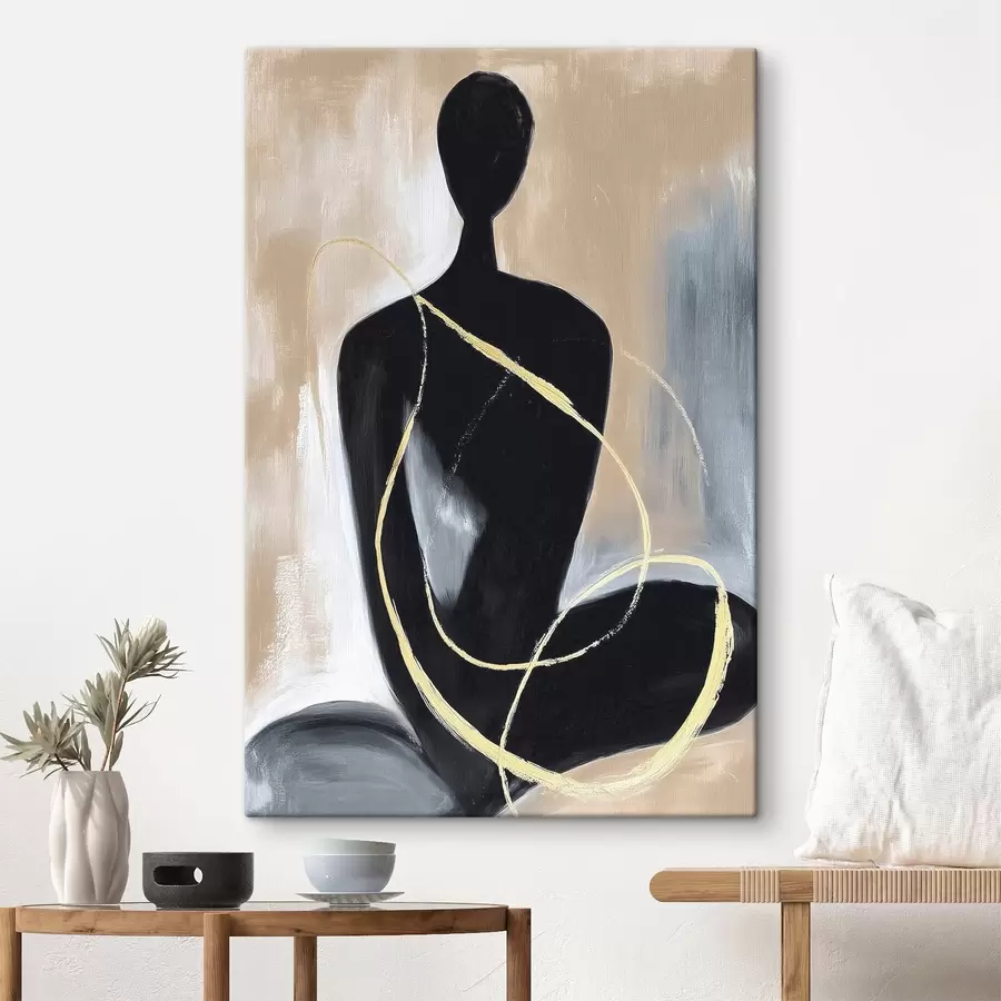 Wandbilder Abstrakte Silhouette s45985