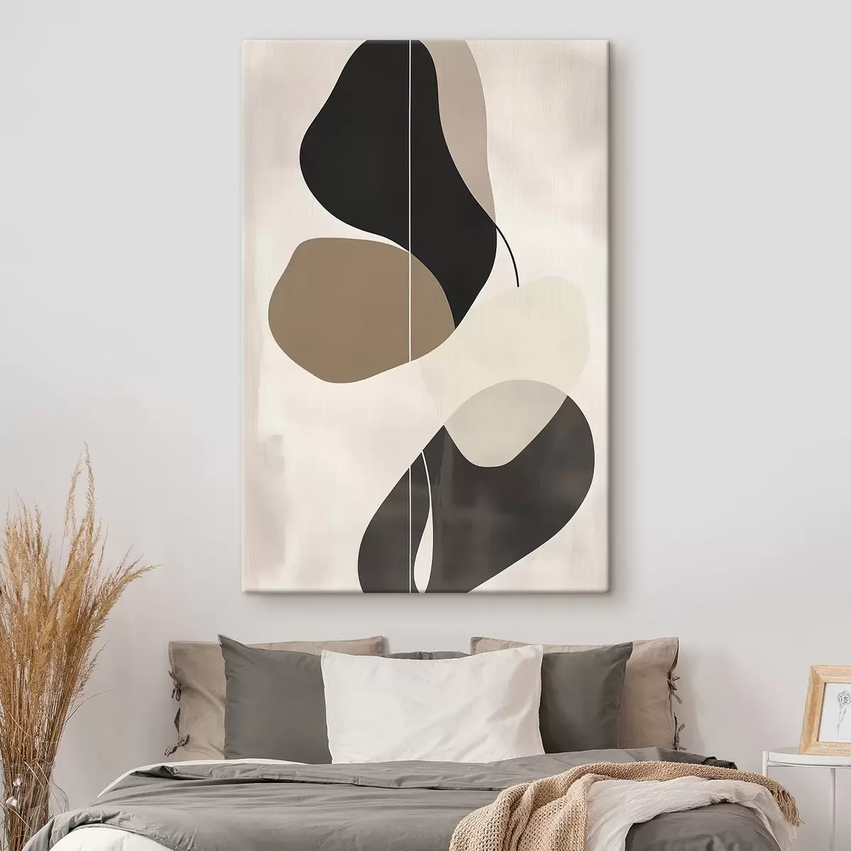 Wandbilder Schwebende abstrakte Formen s45995