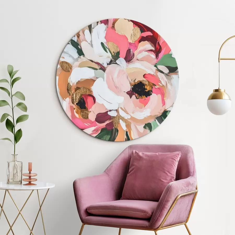 Wandbilder Abstrakter Blumenstrauß r45983