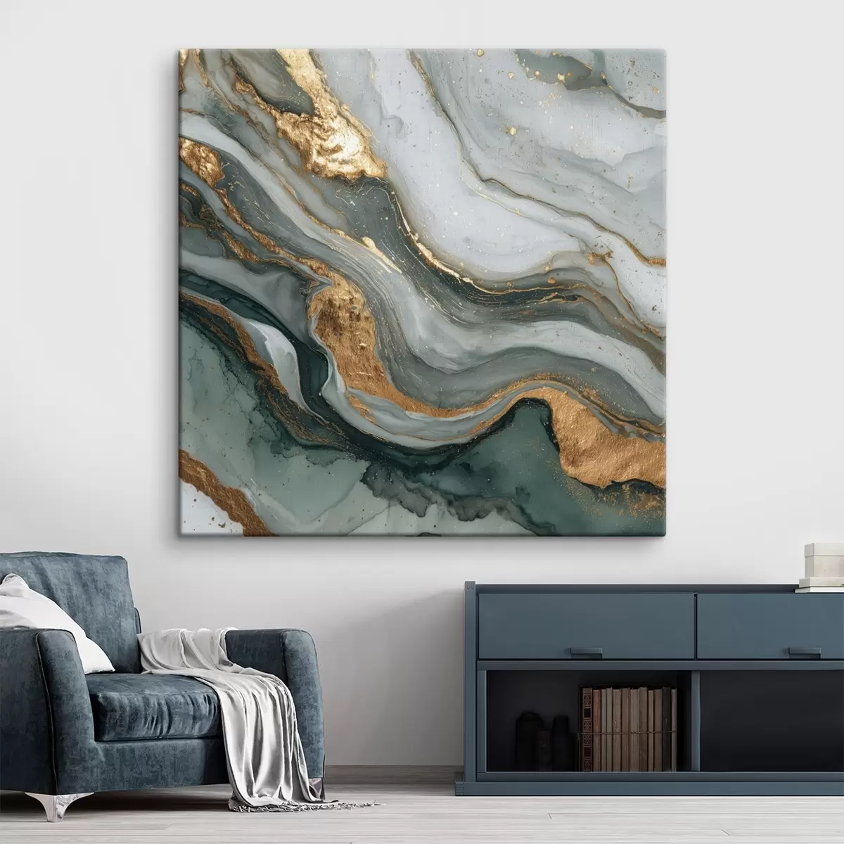 Wandbilder Abstraktion im Marmortexturstil s45857