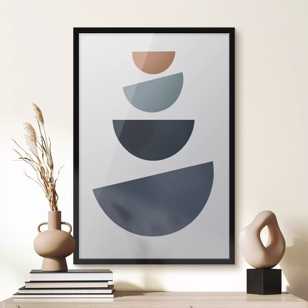 Poster Abstrakte Zusammensetzung f46062