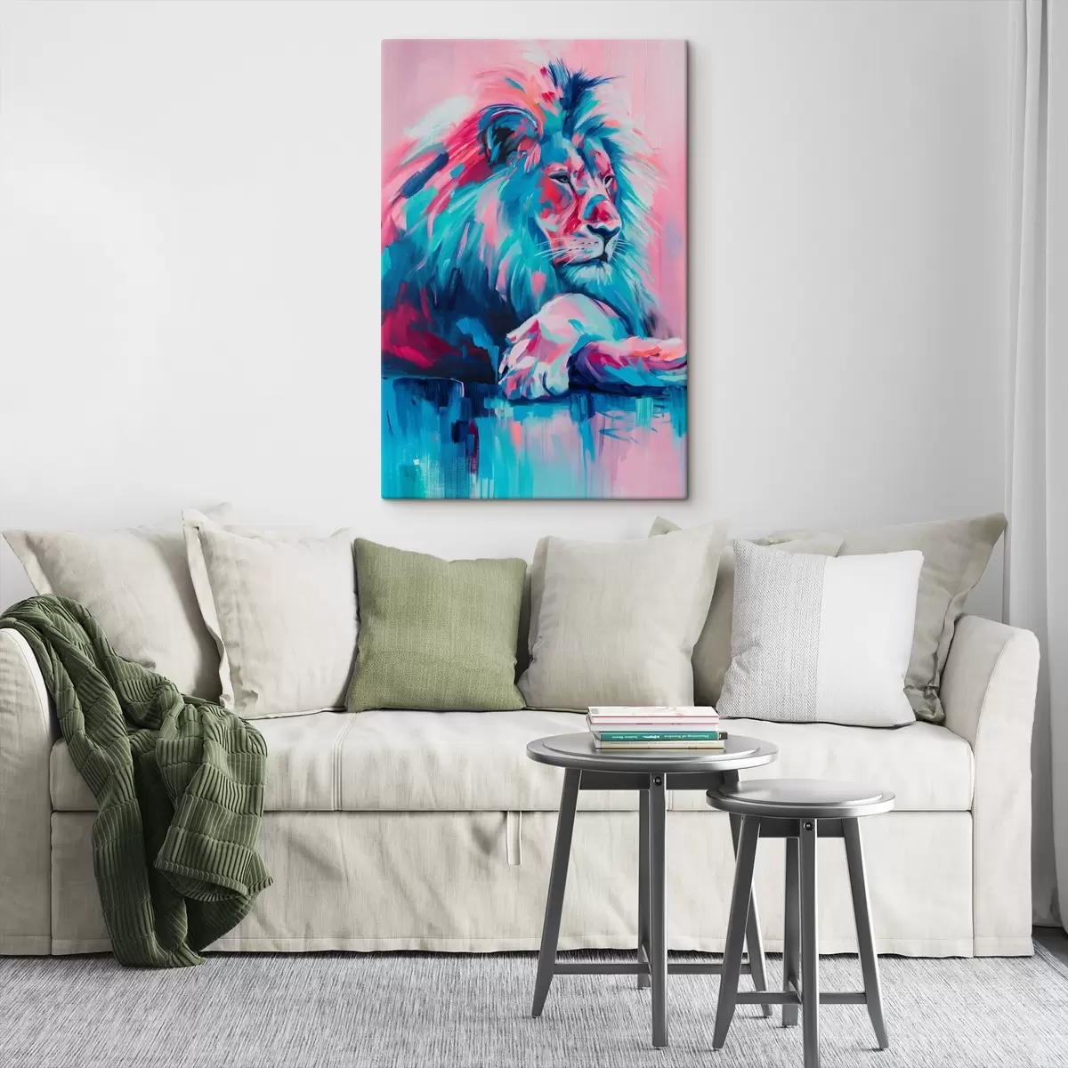 Wandbilder Löwe s46034