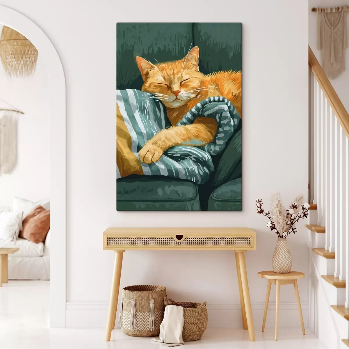 Wandbilder Katzenruhe s46055