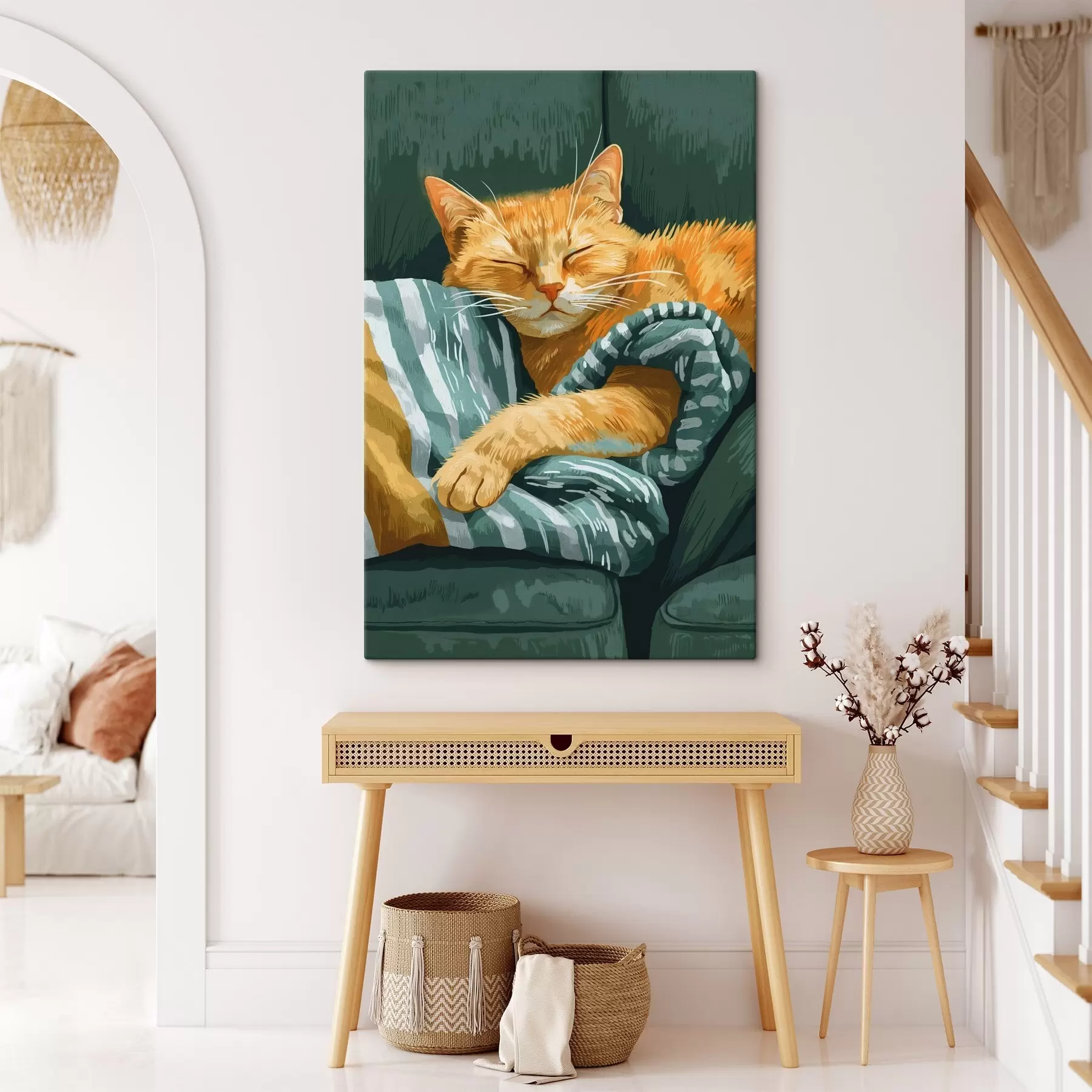 Wandbilder Katzenruhe s46055