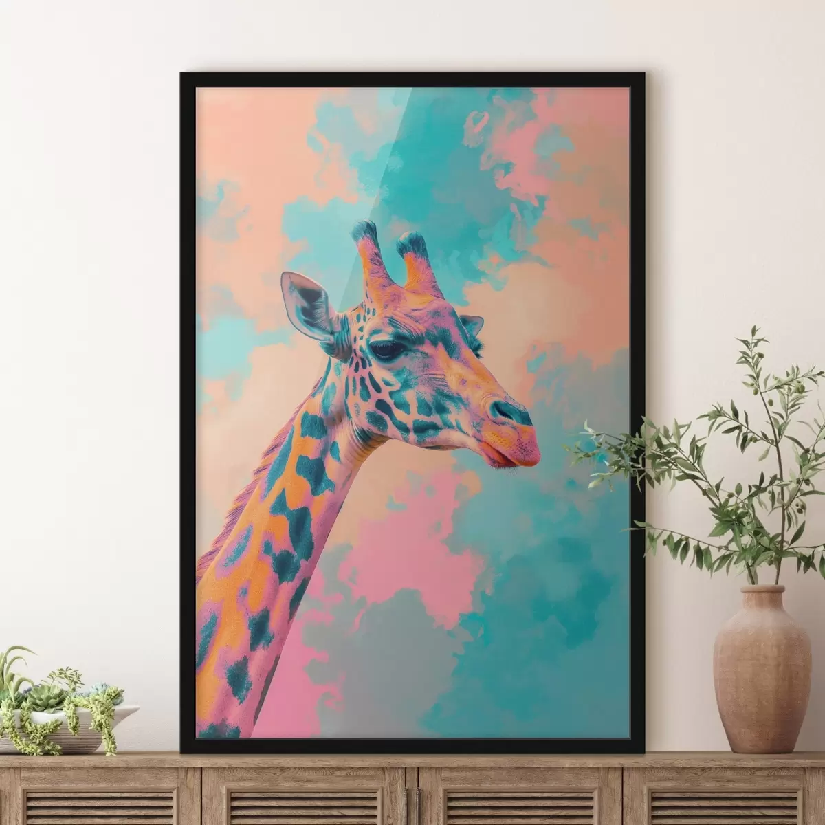 Poster Giraffe f46037