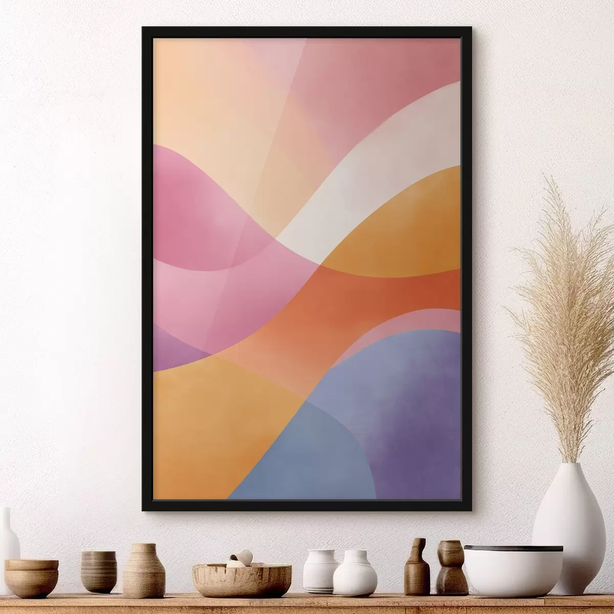 Poster Flüssige Formen f46053