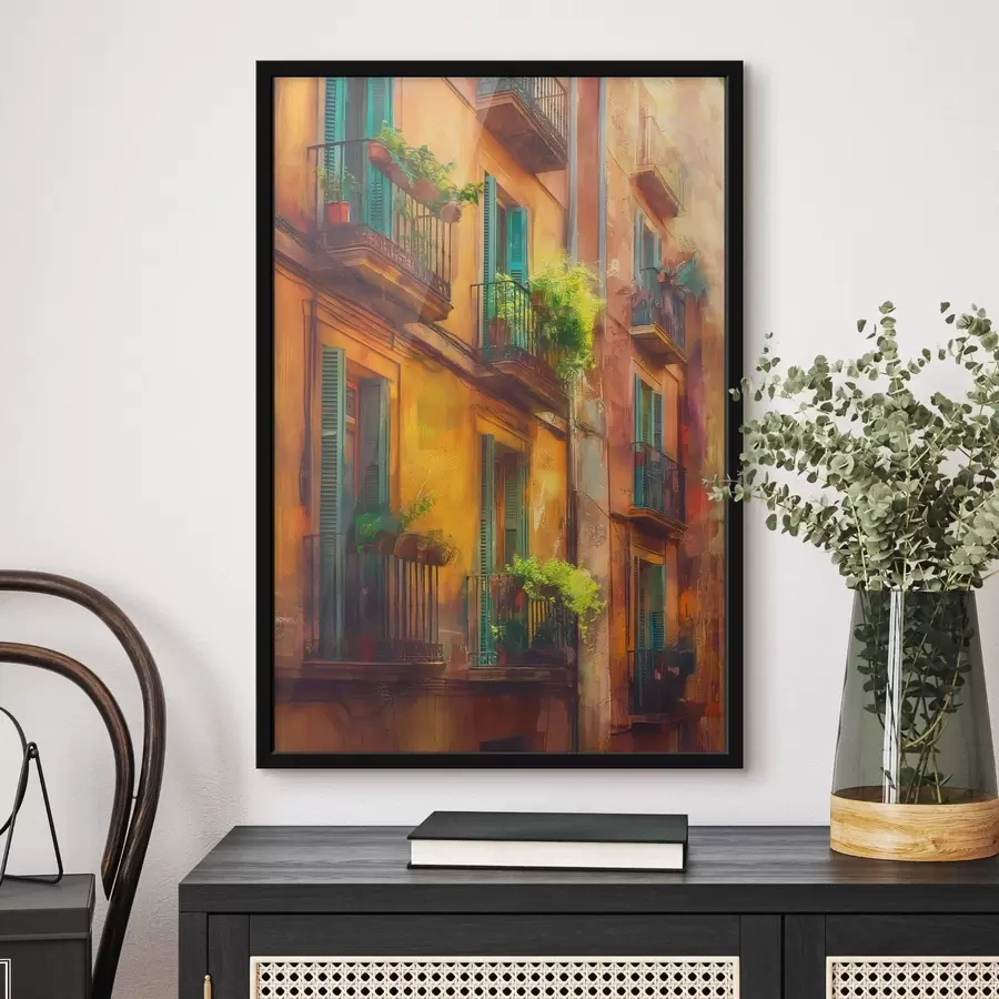 Fototapete Balkon f46057