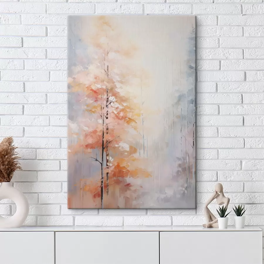 Wandbilder Herbstwald-Imitationsgemälde s46122